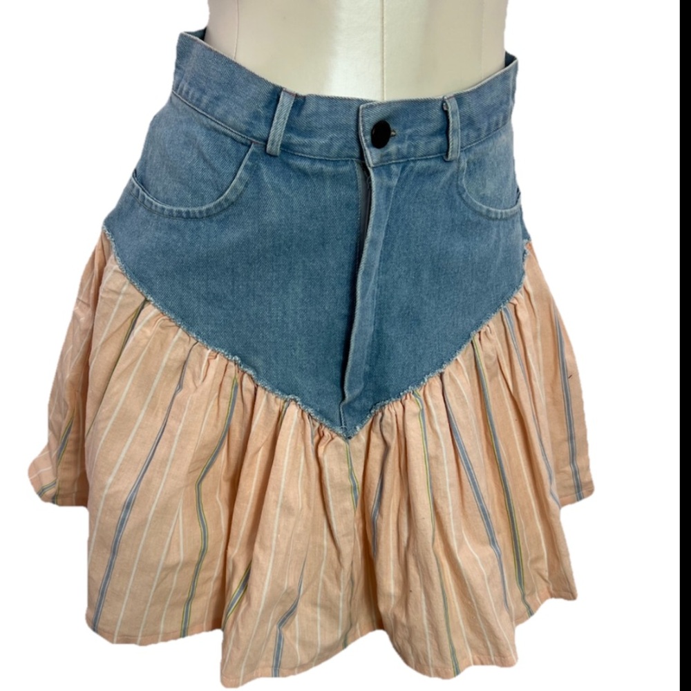 Vintage Deb denim Skirt Size Medium